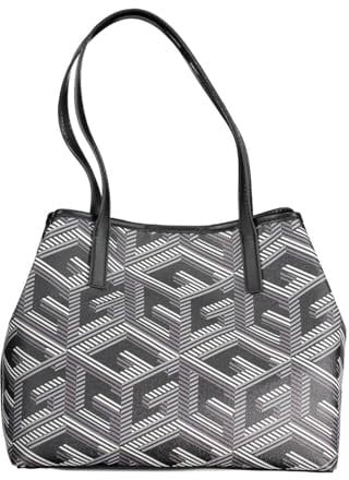 GUESS Women Vikky Tote Bag, Schwarzes Logo
