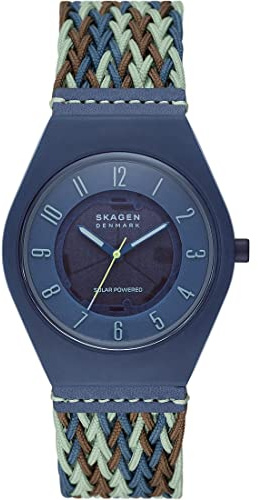 Skagen Herren Analog Armbanduhr Grenen Samsø Series
