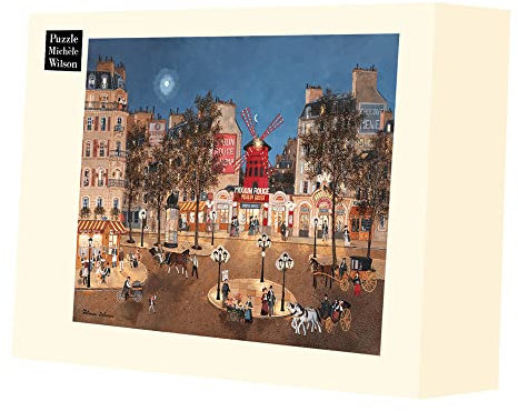 Puzzle Michèle Wilson - Le Moulin Rouge de Delacroix – Holz – A1119-1500