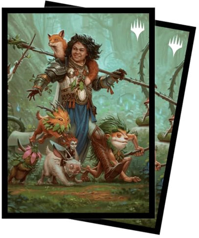 Ultra Pro - MTG Wilds of Eldraine Ellivere of The Wild Court Standard Deck Protector Sleeves (100ct) Protect MTG Cards from Scuffs & Scratches, Safely Store Collectible Cards