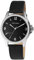 Just Watch Branda Damen-Uhr Leder Armband Dornschließe Analog Quarz JW10178 (schwarz)