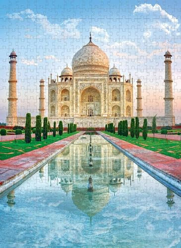 1000 Teile Puzzle Taj Mahal Bildungsferien Mit Familie Und Freunden