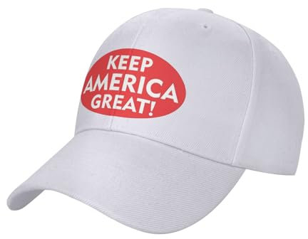 KWQDOZF Keep America Great Hat Outdoor Baseball Cap Sandwich Cap Truck Driver Cap Schirmmütze