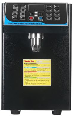 Machine quantitative de fructose - 7,5 l - Distributeur automatique de sirop de fructose - Distributeur de sucre - Machine à fructose - Pour lait, thé, café - 450 W