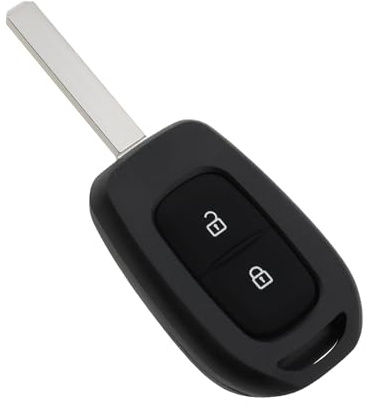 LT Easiyl 2 Button Remote Control Case for Car Key with VA2 Blade Compatible with Dacia Compatible with Duster Compatible with Logan Compatible with Sandero