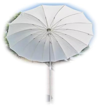 HAEKEBC Parasol De Jardin Inclinable 2m Parasol D'extérieur Rond De Shanghai, Parasol De Terrasse, Parasol De Shanghai Pour Pelouse, Arrière-cour, Cour