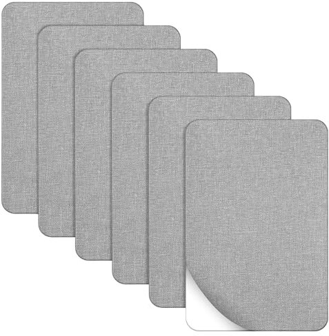 6 Stück Flicken zum Aufbügeln Bügelflicken Bügelflicken Patches Stoff-Reparaturflicken Leinen Jeans für Kleidung Schuhe Hüte Lochreparatur Dekoration 10.5 x 15.5 cm