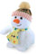 Teddys Rothenburg Kuscheltier Schneemann mit Mütze und Schal 26 cm Plüschschneemann