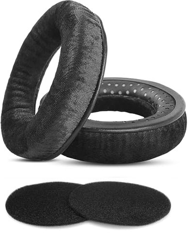 DT177X Ohrpolster, HAIZEEN Ohrpolster kompatibel mit Beyerdynamic DT1770 Pro DT177X GO DT1990 Pro MMX300 Gen 2 & Gen 1 Kopfhörern Ohrpolster Ersatzkissen (Weiches Gewebe/Hochwertiger Schaum)