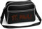 multifanshop Retrotasche - St. Pauli - Textmarker - Druck braun - Tasche Größe one size schwarz/weiß