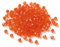 Preciosa Lot de 40 perles tchèques, en verre taillé, en cristal de Bohême, 4 mm, double cône, oranges