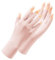 LOZTBUE 1 paire de gants sans doigts, de protection solaire pour femmes, protection UV, soie fraîche,protection solaire, de conduite, unisexe pour les activités de plein air (rose, Taille unique)