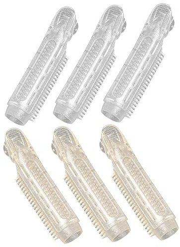 CALLARON 6 Stück Haarnadel -lockenrohr Heißwickler Für Das Haar Clips Für Haarrollen Lockenwickler Haarspangen Für Mädchen Koreanische Wurzelhaarvolumenclip Haarklammern Für Abs
