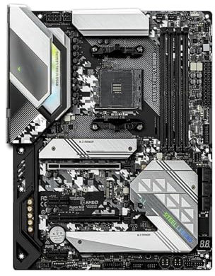 QWEOWW motherboard Fit For ASrock B550 Motherboard B550 Steel Legend Motherboard AM4 support 5900 4500 5700X 3600 5600 5500 cpu ATX DDR4 128GB M.2 ATX
