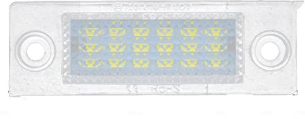 SYLTER Rear Brake Light Third Rear Brake Light 2K0945087A Interior Map Bulbs Kit + License Plate Number LED Lamp For VW For Caddy 2003-2014(License Plate light)