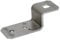 Dehn 377005 – Flansch Anschluss 2 x 6,5/4 x 5,2 mm Aluminium, 1 Stück Anschlusslasche