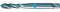 Maschinengewindebohrer Salo HSSE, M, Blauring, DIN371, Gewinde M4
