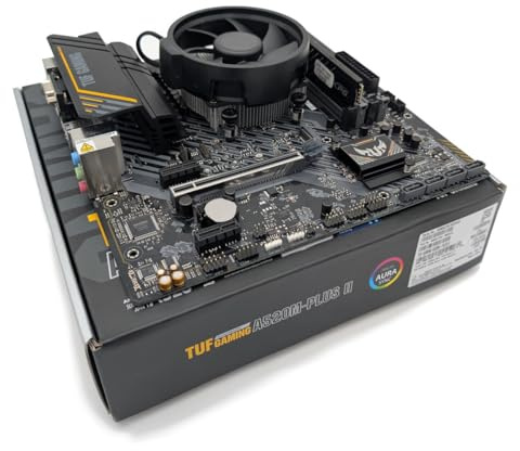 Ryzen 5 5500 3.6Ghz (Turbo 4.2Ghz) Six Core Twelve Thread CPU, TUF Gaming A520M-PLUS II Motherboard & 8GB 3000Mhz DDR4 RAM Pre-Built Bundle