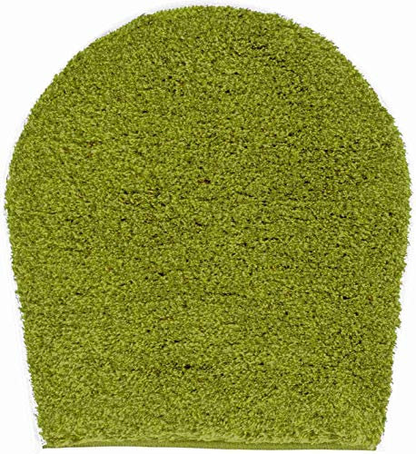 Grund Melange Badteppich, 100% Polyacryl, Kiwigrün, 47x50 cm