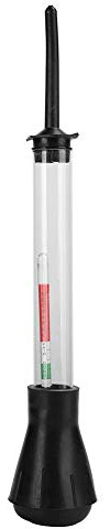Batterie-Hydrometer-Tester, 8-Zoll-Autoelektrolyt Batterie Hydrometer Schnelle Erkennung Elektrohydraulisches Dichtemessgerät Testen von Säurewerkzeugen Autoreparaturwerkzeuge
