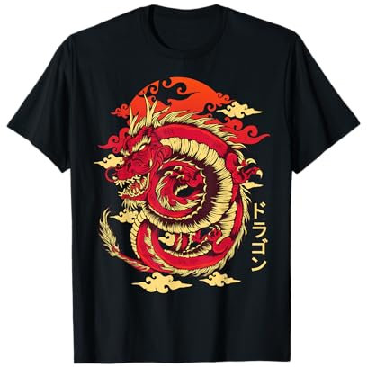 Dragon chinois Art japonais Dragon de Tokyo T-Shirt