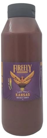 Firefly BBQ Kansas Brisket BBQ Sauce - Authentic Kansas City Flavour for Your BBQ 1l