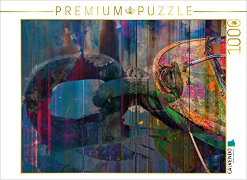CALVENDO Puzzle Festmacher 1000 Teile Lege-Größe 64 x 48 cm Foto-Puzzle Bild von Paintpictures Bilderwelten