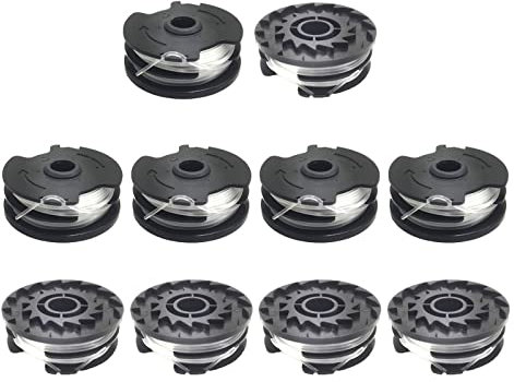 Ersatz Fadenspulen für Parkside LIDL PRTA 20-Li C3 A1 B2, PRT 550 A1, PRT 550 A3, PRT 300 A1, 8,3 m 1,65 mm Spulen kompatibel mit Parkside Akku-Rasentrimmer