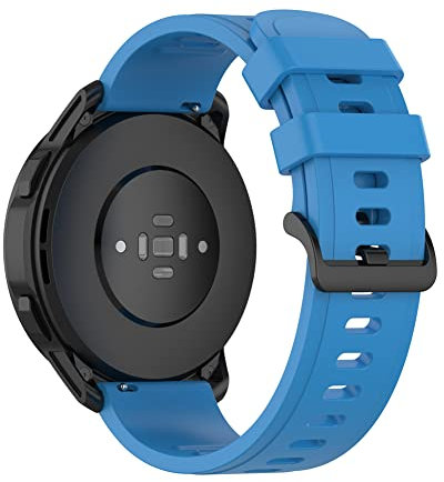 Tyogeephy Correa Compatible con Xiaomi Mi Watch S1/watch S1 active/MI watch color 2/MI watch sport/MI watch color/Haylou RT2 LS10/YAMAY SW022, 22mm Silicona Correa Accesorio
