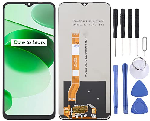LCD -Bildschirm und Digitalisierer Full Assembly für Oppo Realme C35