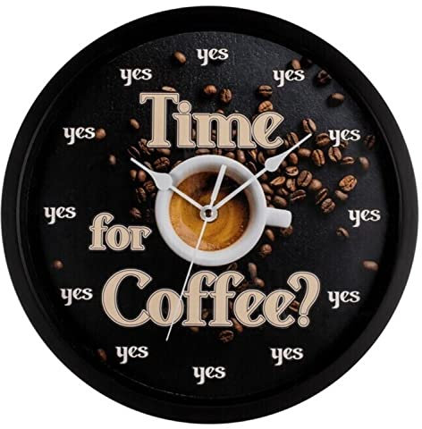 Time for Coffee Wanduhr
