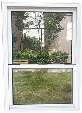 LVLDAWA Kellerfenster, Servicefenster Für Imbisswagen Aus Aluminiumlegierung Unterputzfenster Für Spielhäuser, Hühnerställe, Schweben Sie Jederzeit, Glas Inklusive(Größe:50x90cm)