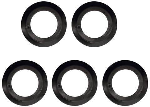 Juego de 5 arandelas de repuesto para fregadero de cocina, arandelas de goma para tapón de agua