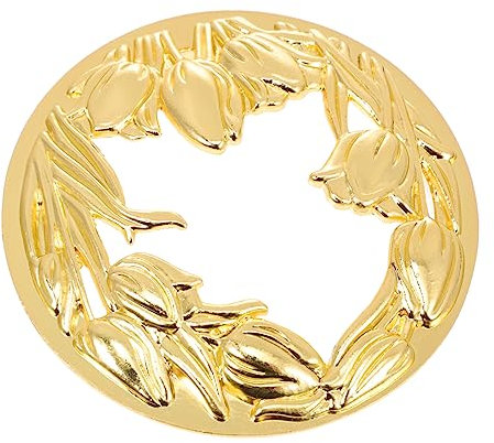 BELLIFFY Metal Hollow Cover Candlestick Cover for Scented Candles Artistic Candleholder to Windproof and Heat Collecting