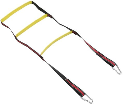 Milisten Lightweight Inflatable Boat Ladders Mini Rope Ladder Climbing Rope for Fishing Boat Marine Ladders Removable Yacht Ladder