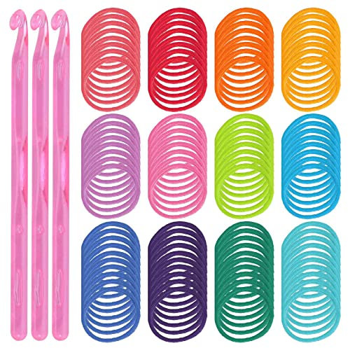 Sessleger 192 StüCke 7 Oberteilflappen Loops Webstuhl Loops Weben Loops mit 12 Farben für DIY Bastelbedarf A