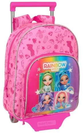 Safta Trolley Rainbow High Shine Backpack One Size