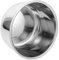 HOLIDYOYO Fodera per cuociriso fornello vaso sostitutivo Pentola per cuociriso versatile contenitore cuociriso pentola a pressione ninja e friggitrice ad aria Acciaio inossidabile
