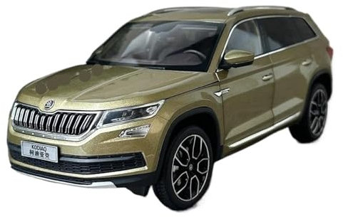 WHYMIRRJ 1:18 for Skoda KODIAQ SUV Legierungsautomodelle Simulation Miniatur-Replik-Fahrzeugmodell for Autoliebhaber