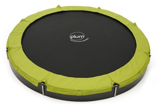 Plum Play In Ground Round Outdoor Circular Garden Sports Trampoline - 8ft - 10ft - 12ft - EN71 Certified Safety Tested
