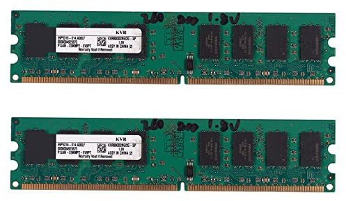 KEALLANS 2 x 2 GB DDR2 PC2-6400 800 MHz 240 Pin 1,8 V Scrivania DIMM Memoria RAM per, per (2GB/800,W)