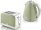 SWAN Retro Green 1.5L 3KW Jug Kettle & 2 Slice Toaster. Matching Vintage Design Kettle & Toaster Set