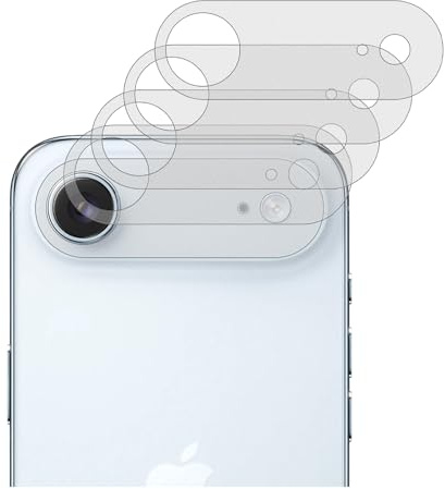 GIOPUEY Kameraschutz für iPhone Air 2025/17 Air, Kameraplattform Abdeckung, Halbtransparent Matt, Weiches, Leichtes und Dünnes PET-Material, Freie Linse,Camera Protector - 4 Stück