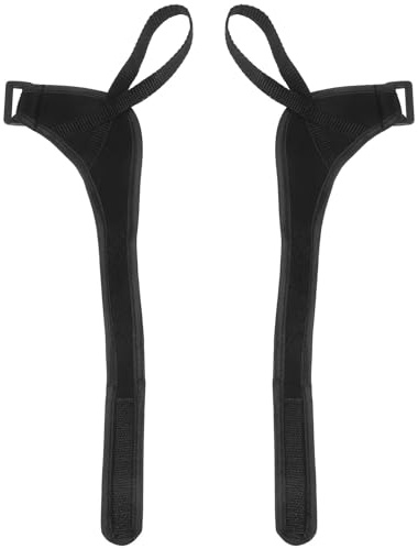 DIYEAH 1 Paire de Sangles de Poignet Réglables en Polyester pour Bâtons de Ski et Randonnée, Dragonne de Protection Antidérapante pour Sports de Plein Air et Accessoires de Trekking
