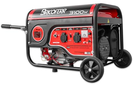 Bricoferr Generador a gasolina 3100 7HP