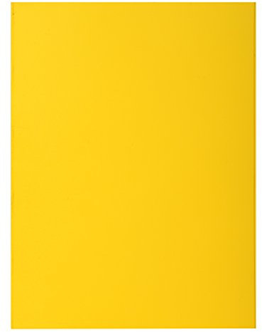 EXACOMPTA Paquet de 100 sous-chemises Rock's en carte 80 g, coloris jaune