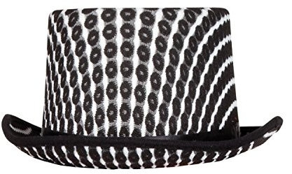 Boland 04172 - Erwachsenenhut Black Candy, Einheitsgröße, schwarz