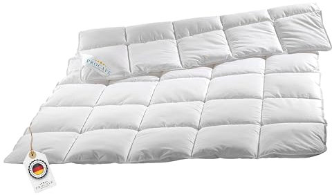 PROCAVE Micro-Comfort Ganzjahresdecke 240x220 cm | Microfaser | Steppdecke | Bettdecke | Einziehdecke | Mono Decke | Steppbett | Soft Touch