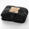 DecoKing Kuscheldecke 150x200 cm schwarz Decke Microfaser Wohndecke Tagesdecke Fleece weich sanft kuschelig skandinavischer Stil Henry