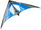 CIM Lenkdrachen - Shuriken MUSTHAVE Blue Sky - Drachen für Kinder ab 8 Jahren - 120x60cm - inklusiv Steuerleinen auf Rollen - Einsteiger Lenkdrachen